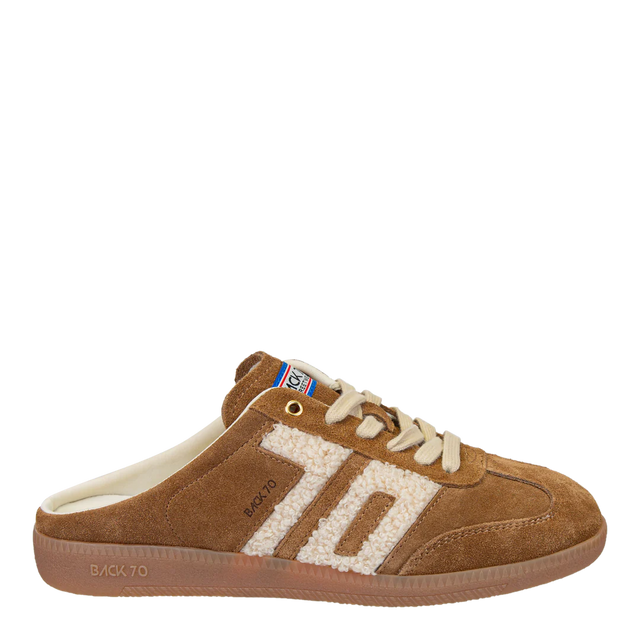 Back70 | Easter Backless Sneakers in Tobacco