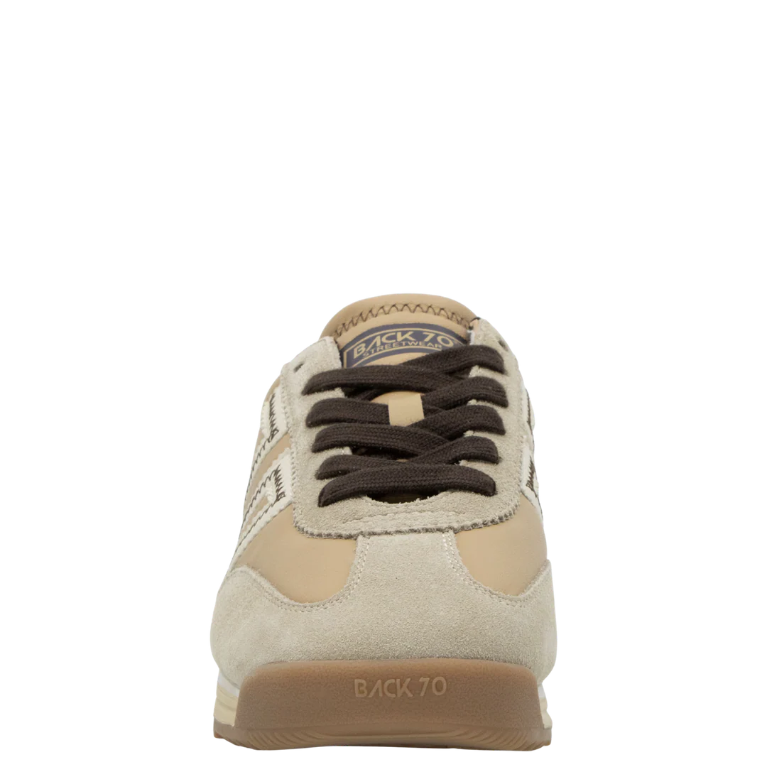 Back 70 | Jogger Z Sneakers in Beige Milk Coffee