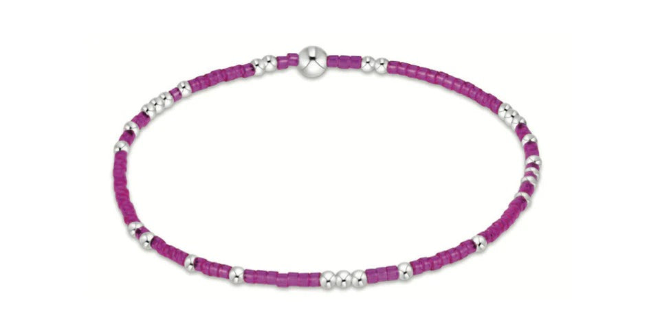 Enewton | Hope Unwritten Sterling Bracelet- Fuschia