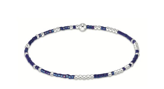 Enewton | Hope Unwritten Sterling Bracelet- Blue Metallic