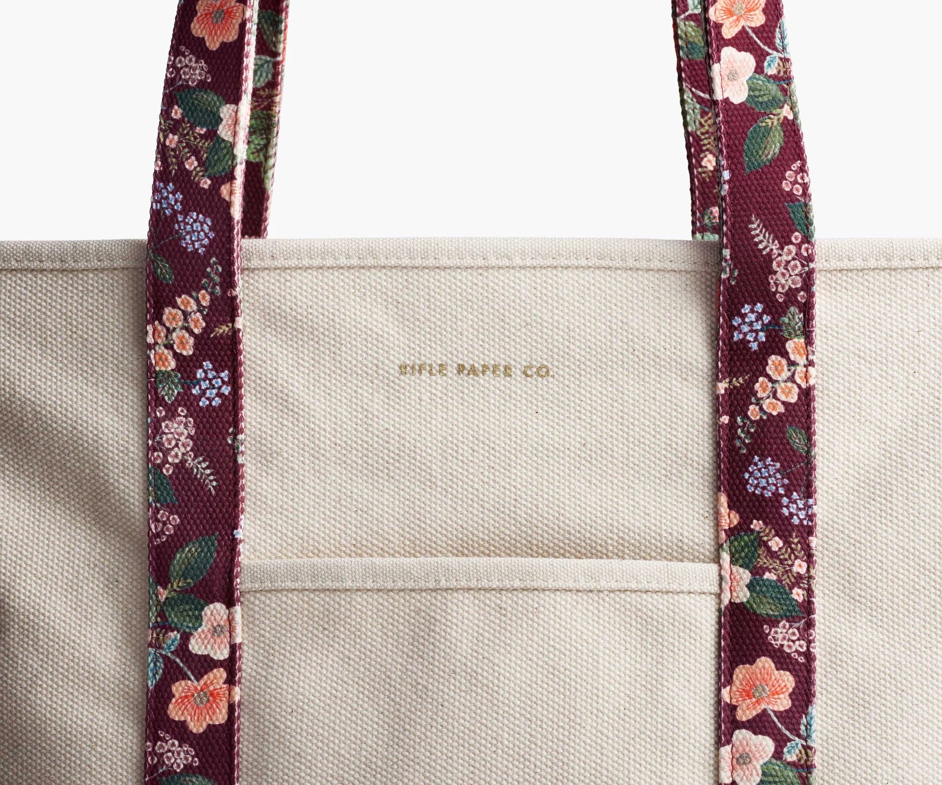 Rifle Paper Co. | Dahlia Canvas Carry All