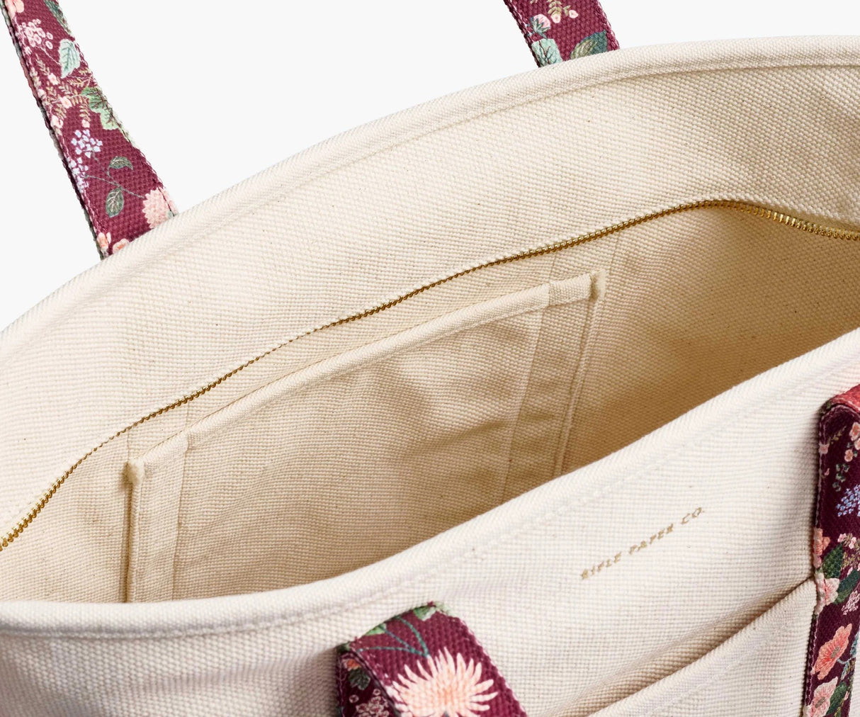 Rifle Paper Co. | Dahlia Canvas Carry All