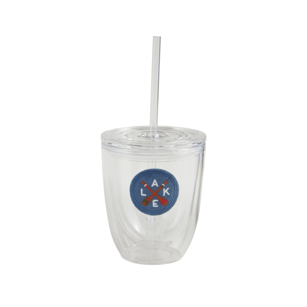Mudpie | Lake Embroidered Tumbler