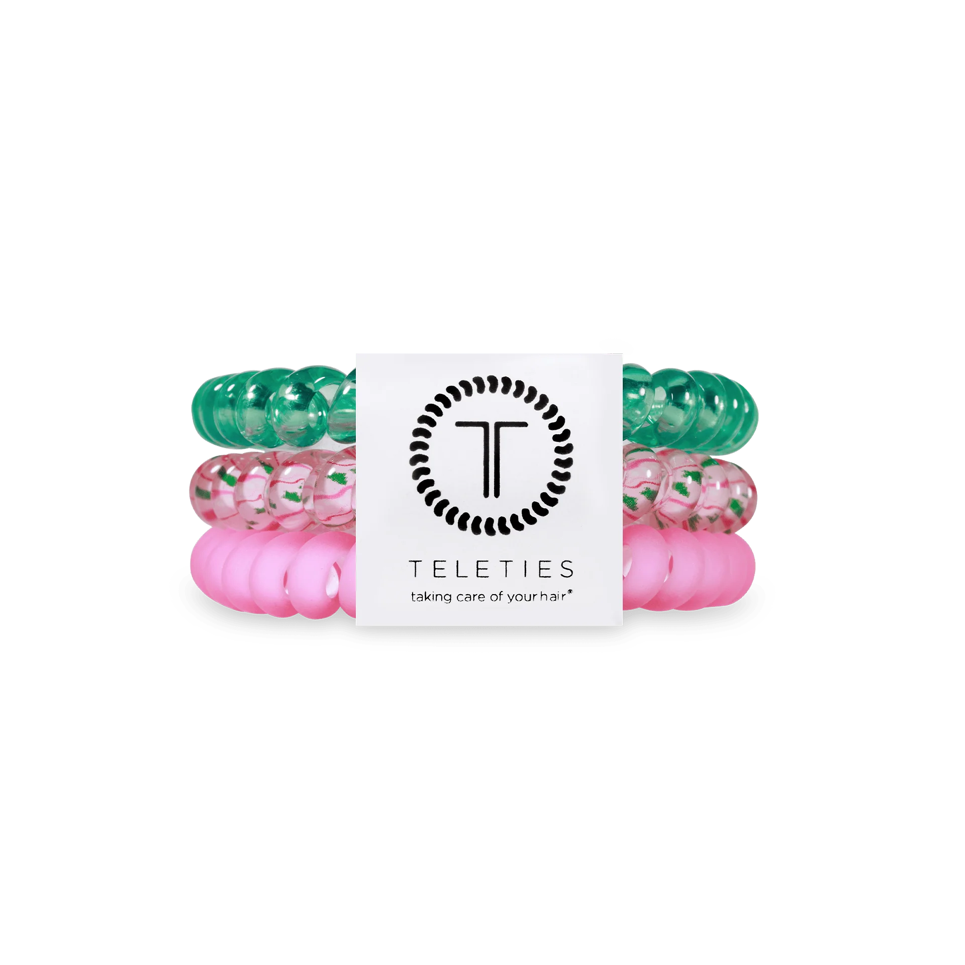 Teleties | Merry Pinkmas Small Hair Ties