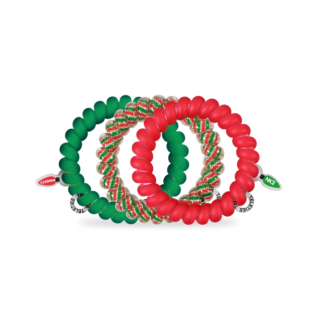 Teleties | Naughty or Nice Large Hair Ties