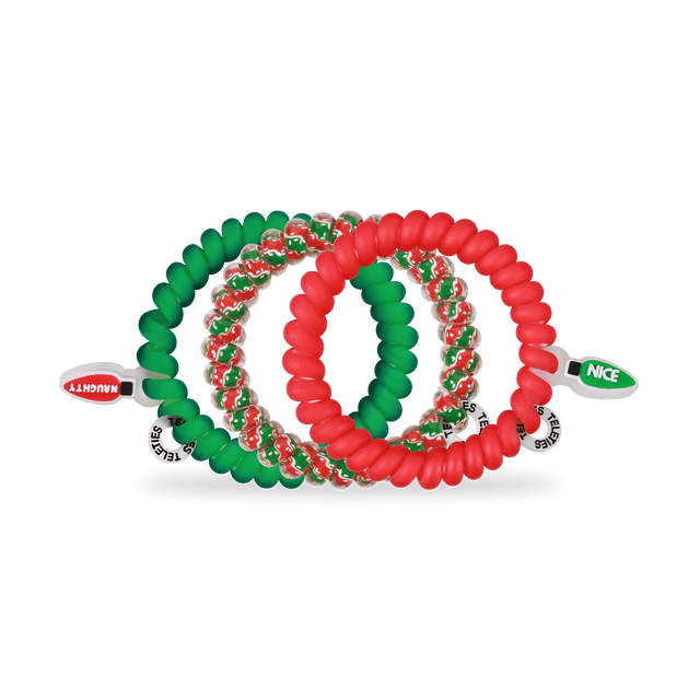 Teleties | Naughty or Nice Small Hair Ties