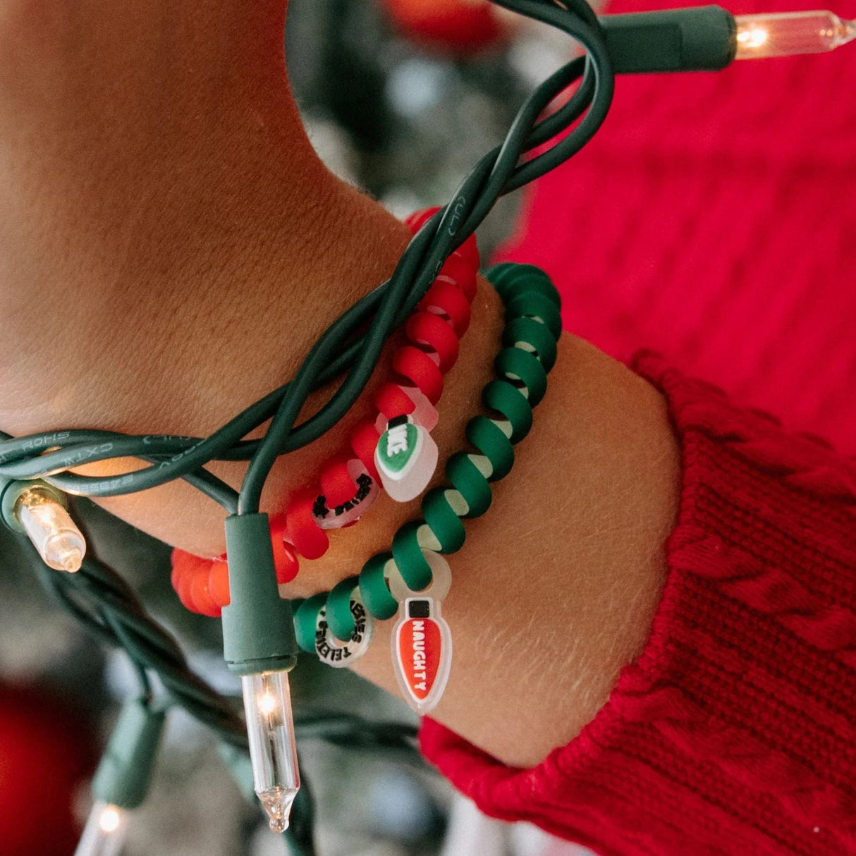 Teleties | Naughty or Nice Small Hair Ties
