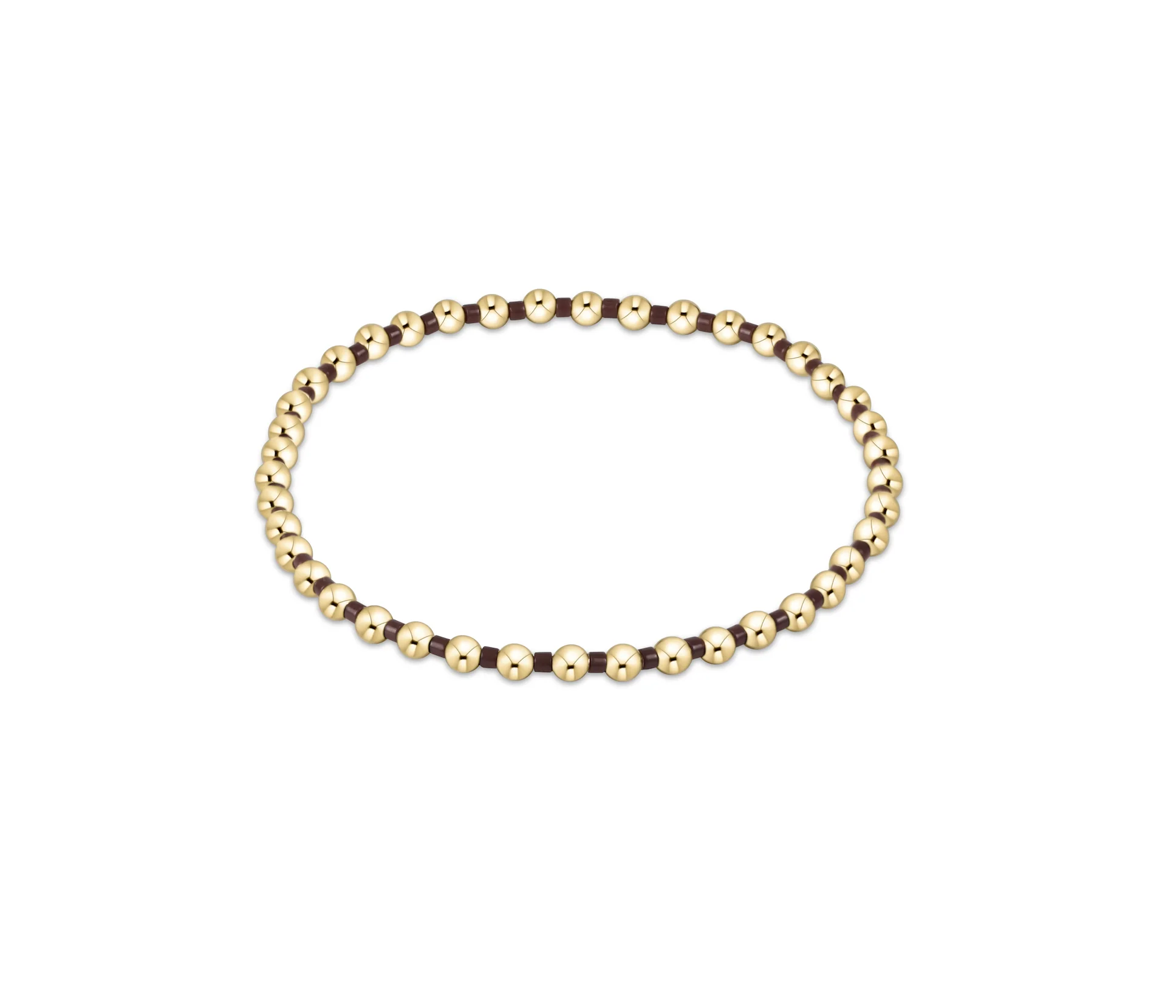 Enewton | Hope Grateful Bracelet- Chocolate