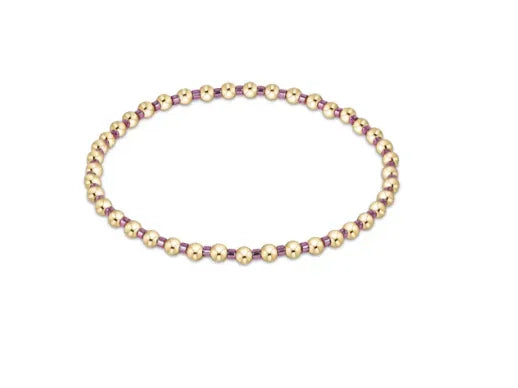 Enewton | Hope Grateful Bracelet- Pink Metallic