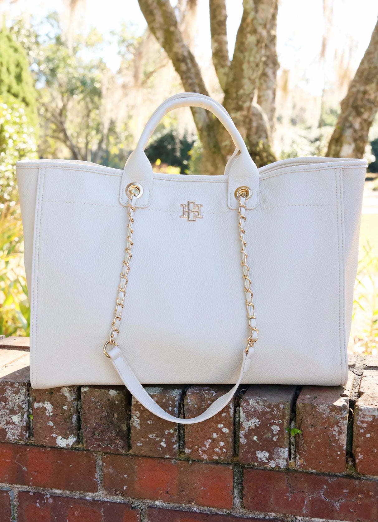 Caroline Hill | Melissa Tote Bag - Cream