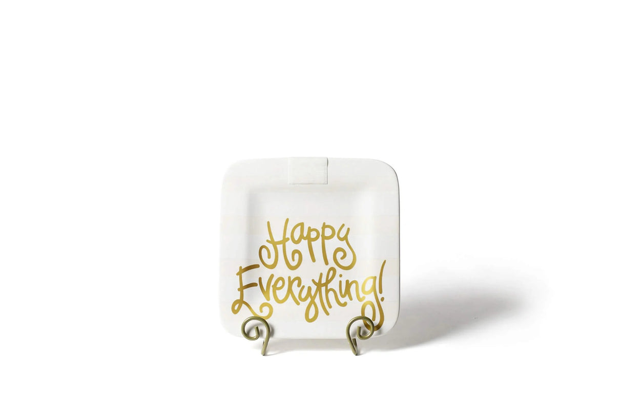Happy Everything! | White Stripe Happy Everything 9.25 Mini Platter