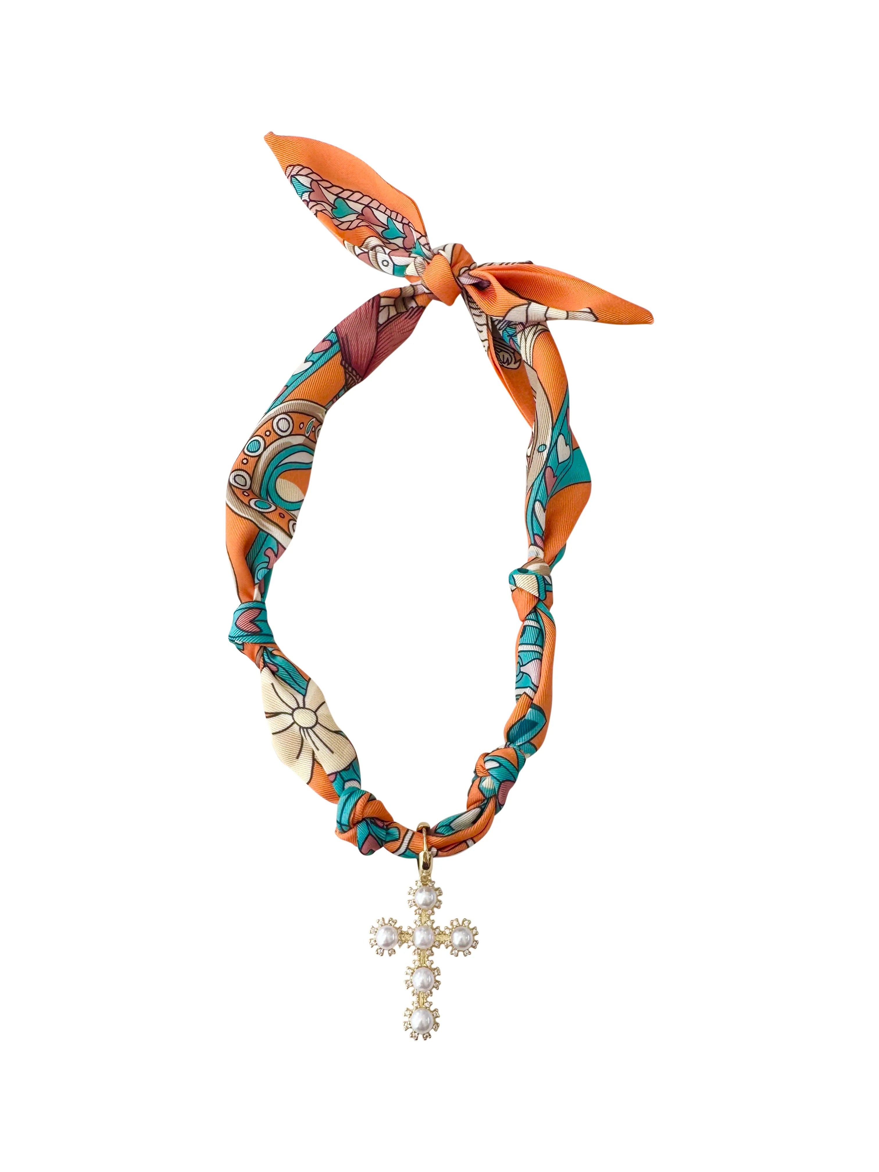 Gemelli | Palmas Scarf Necklace