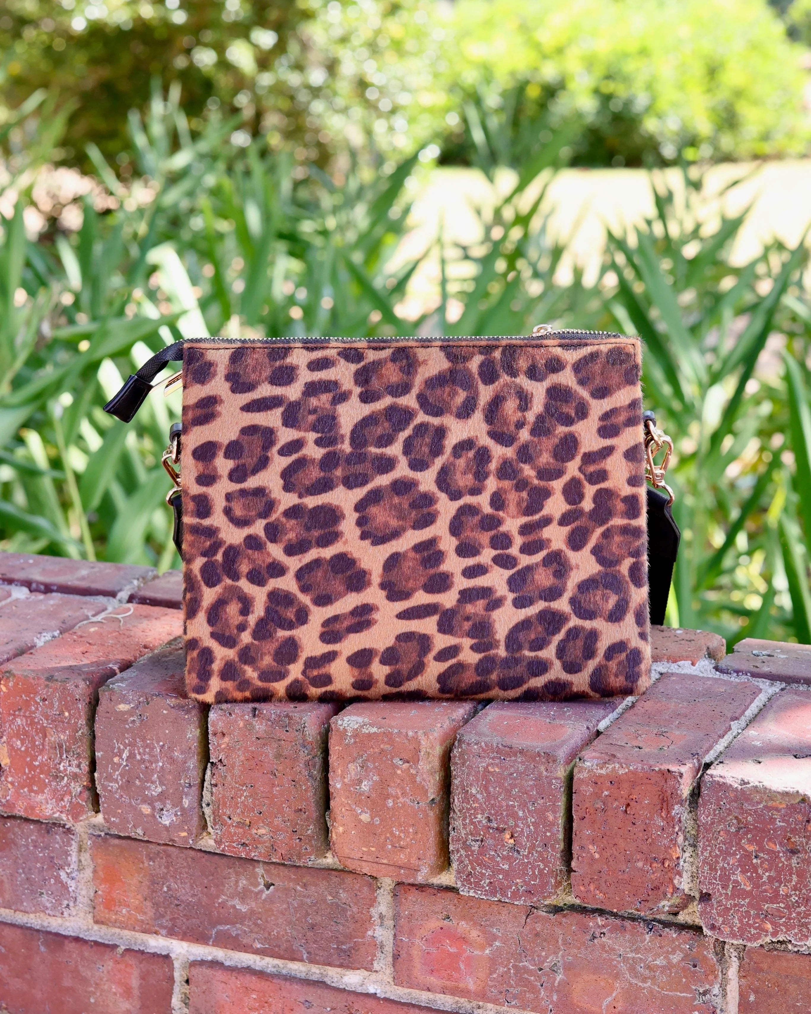 Caroline Hill | Ariana Crossbody- Saddle EC