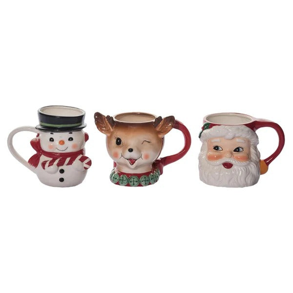 Vintage Christmas Mug (Final Sale)