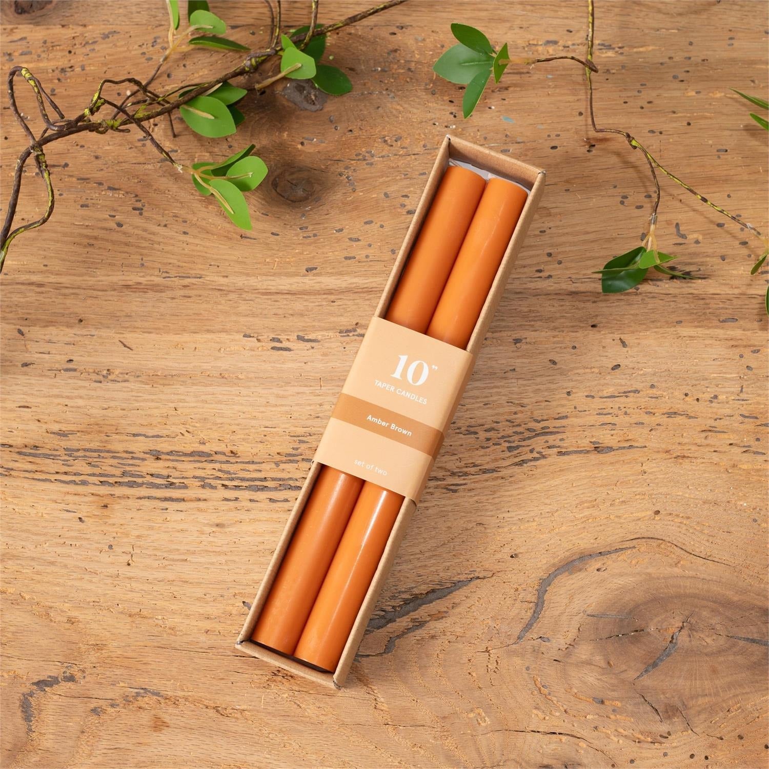 Fall Taper Candles- Set of 2