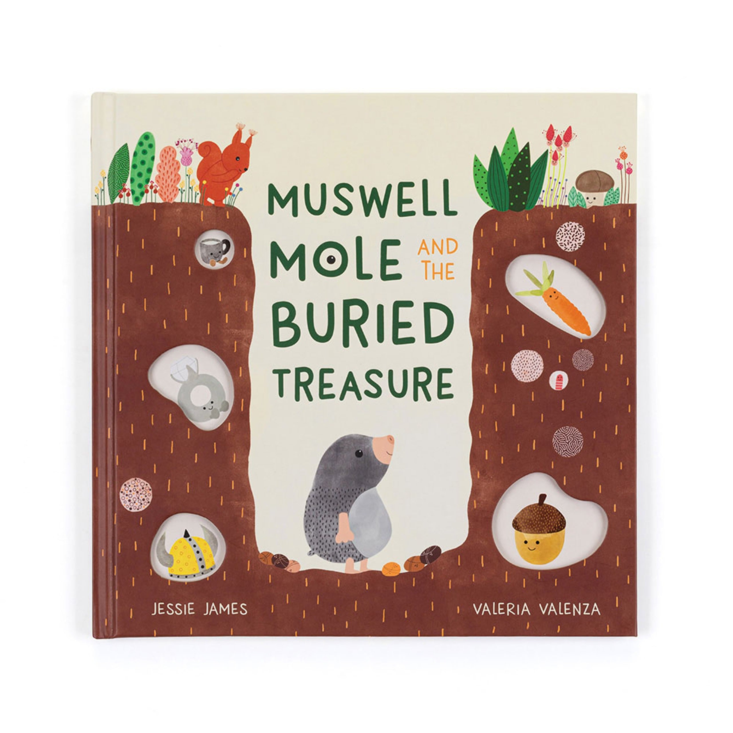 Jellycat | Muswell Mole and the Buried Treasure Book