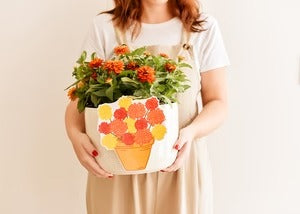 Happy Everything! | Neutral Small Dot Big Happy Everything Bowl