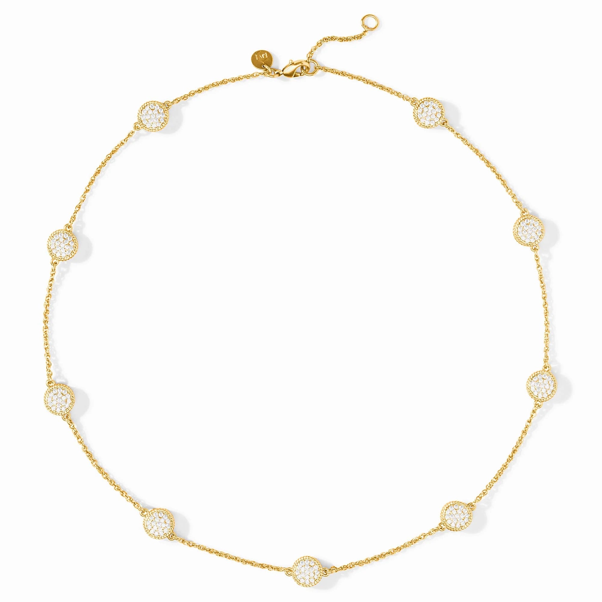 Julie Vos | Windsor Delicate Station Necklace