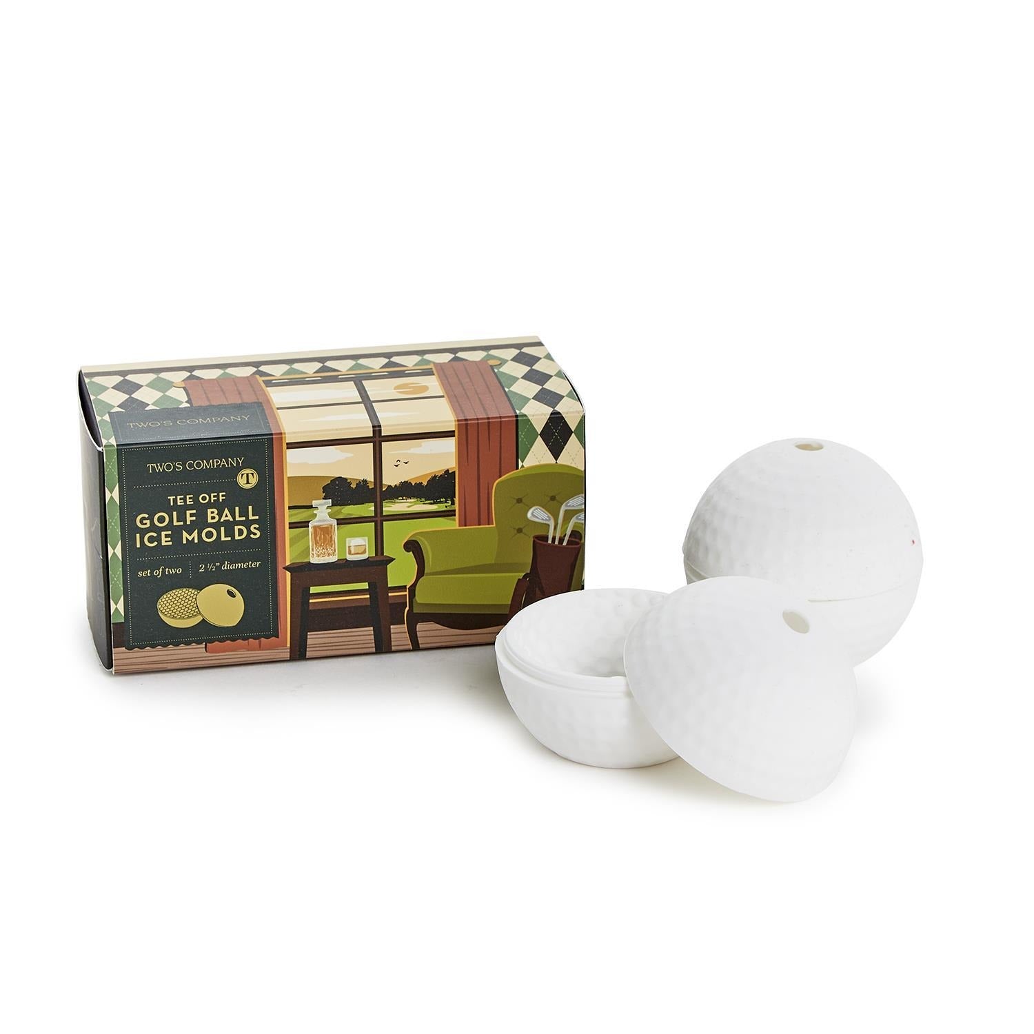 Tee Off Golf Ball Ice Mold in Gift Box