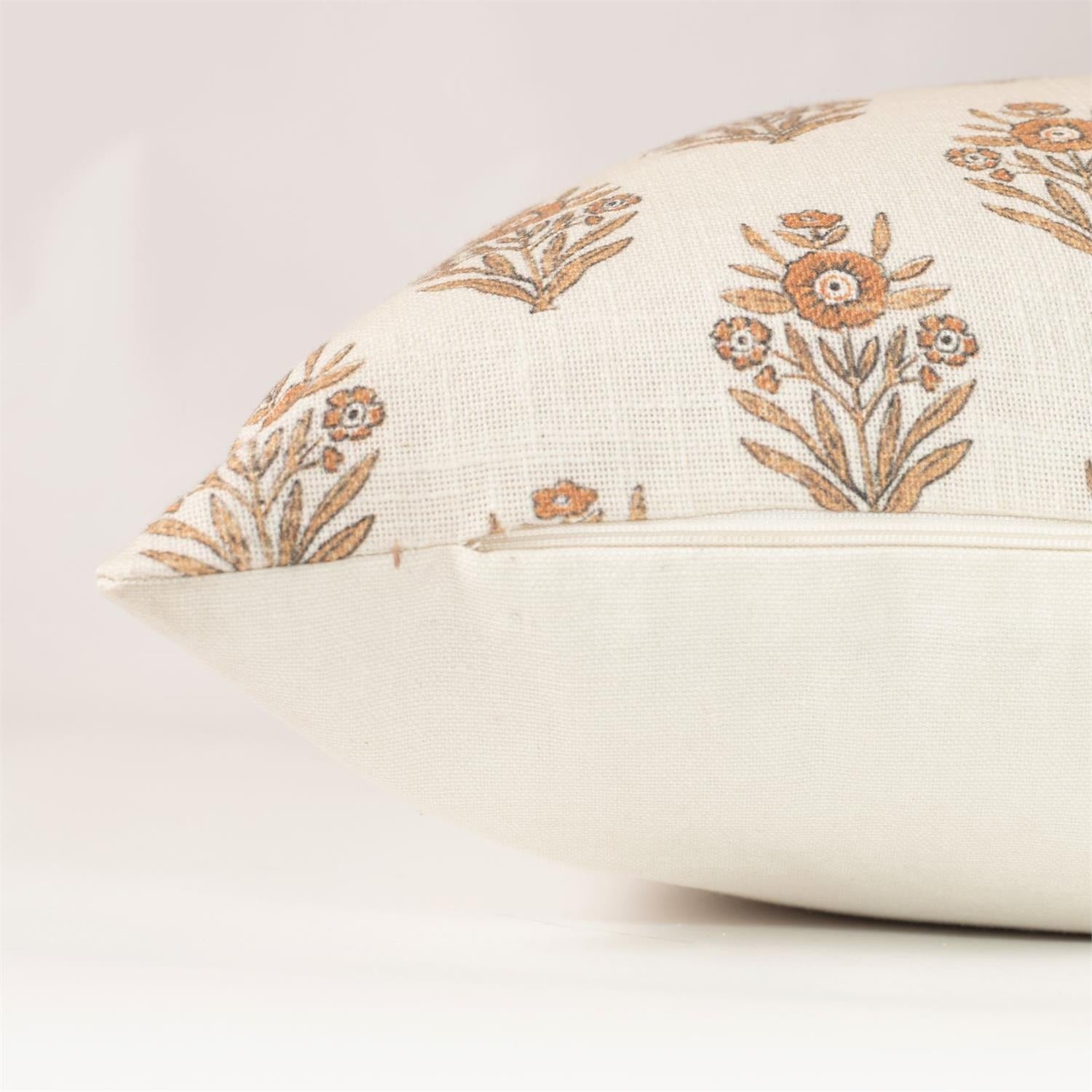 Block Print Silhouette Pillow