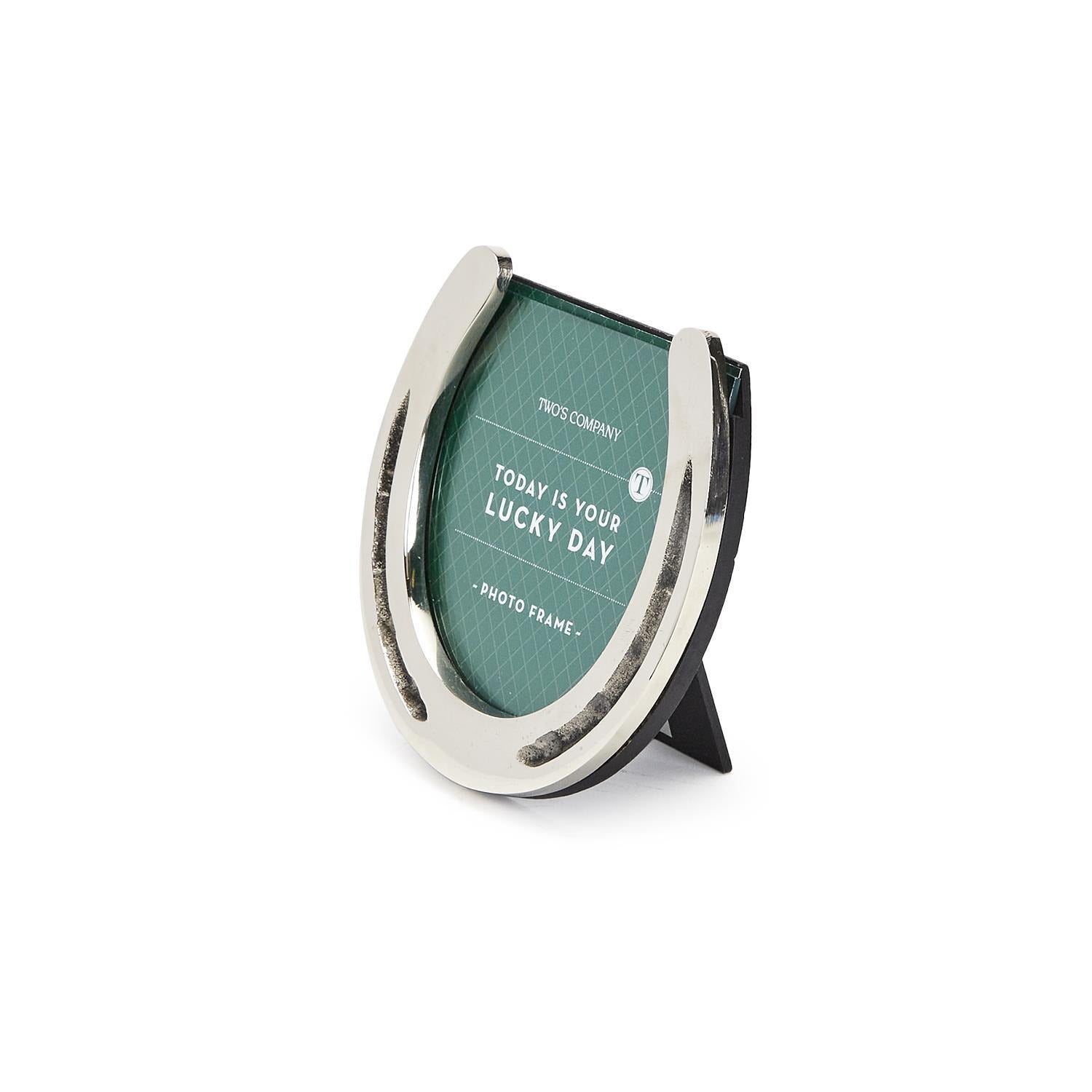 Lucky Day Horseshoe Photo Frame