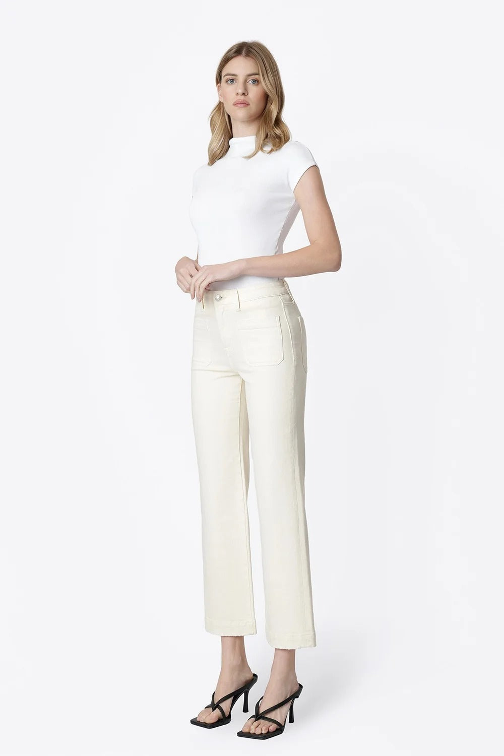 Vervet | Aileeah High Rise Slim Wide Leg Jeans