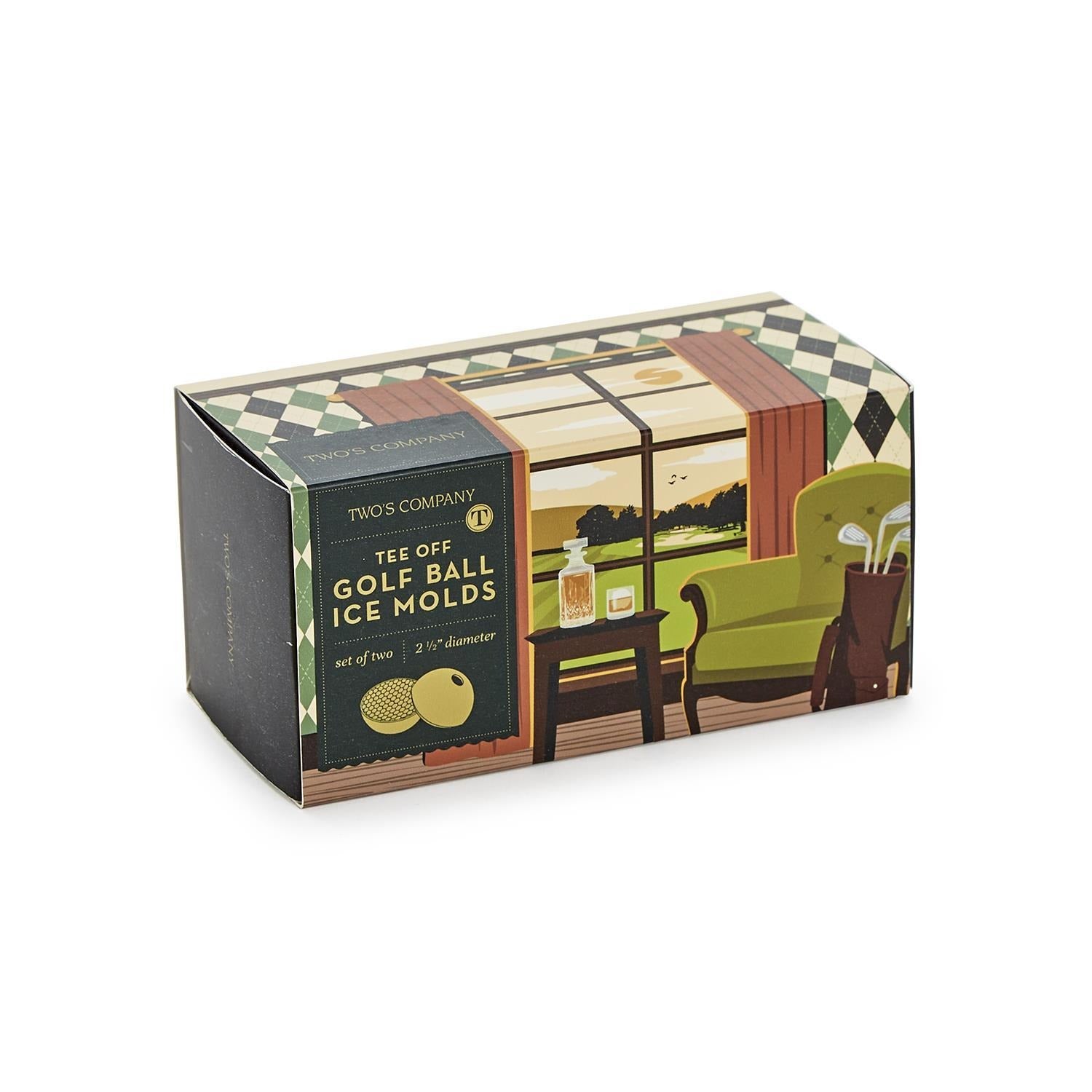 Tee Off Golf Ball Ice Mold in Gift Box