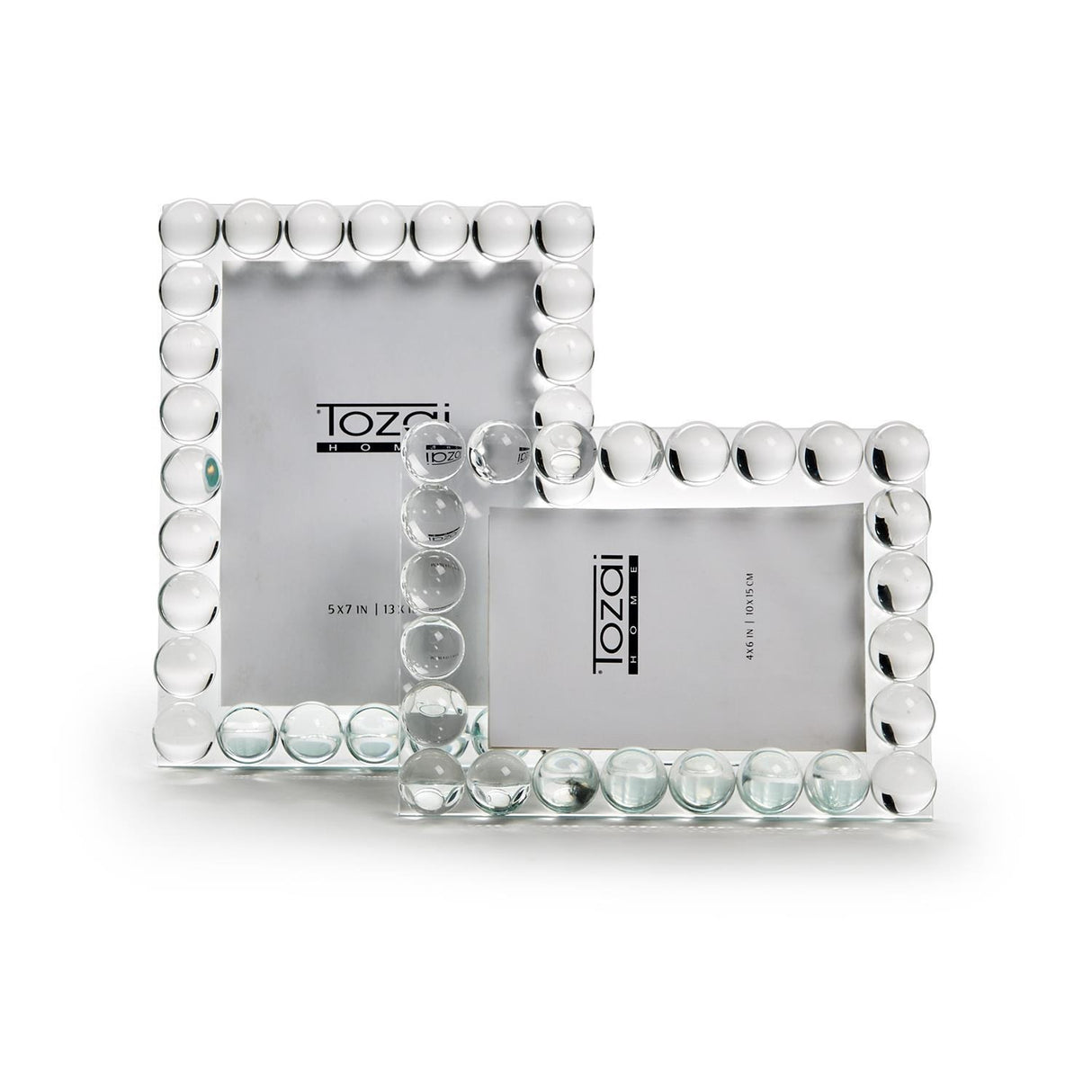 Bubbles Crystal Glass Photo Frame in Gift Box