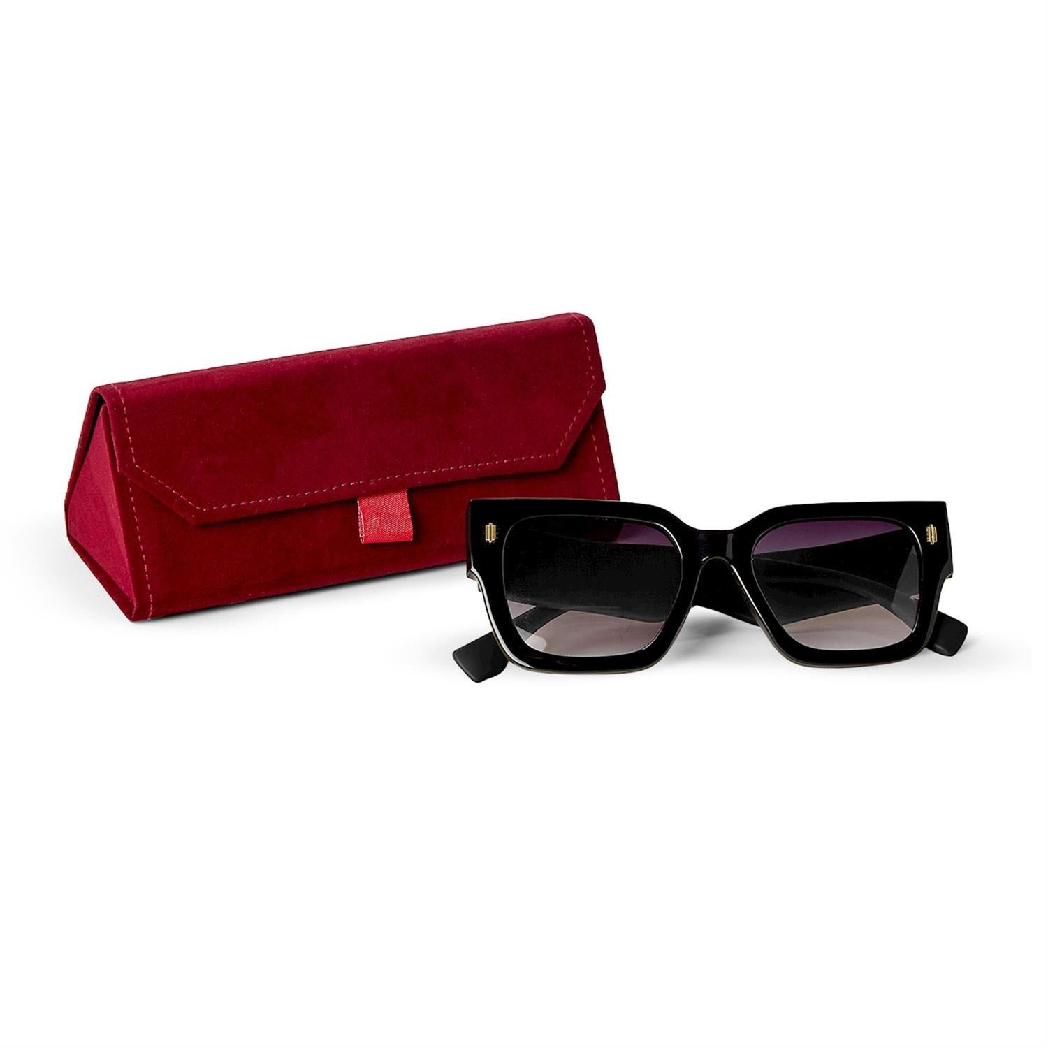 Luxe Lens UV Protection Sunglasses with Case