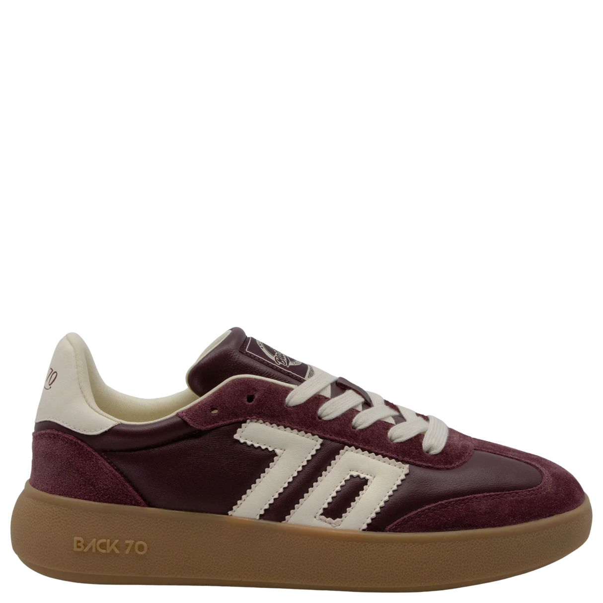 Back70 | Brooklyn W26 in WINE Butter Sneakers