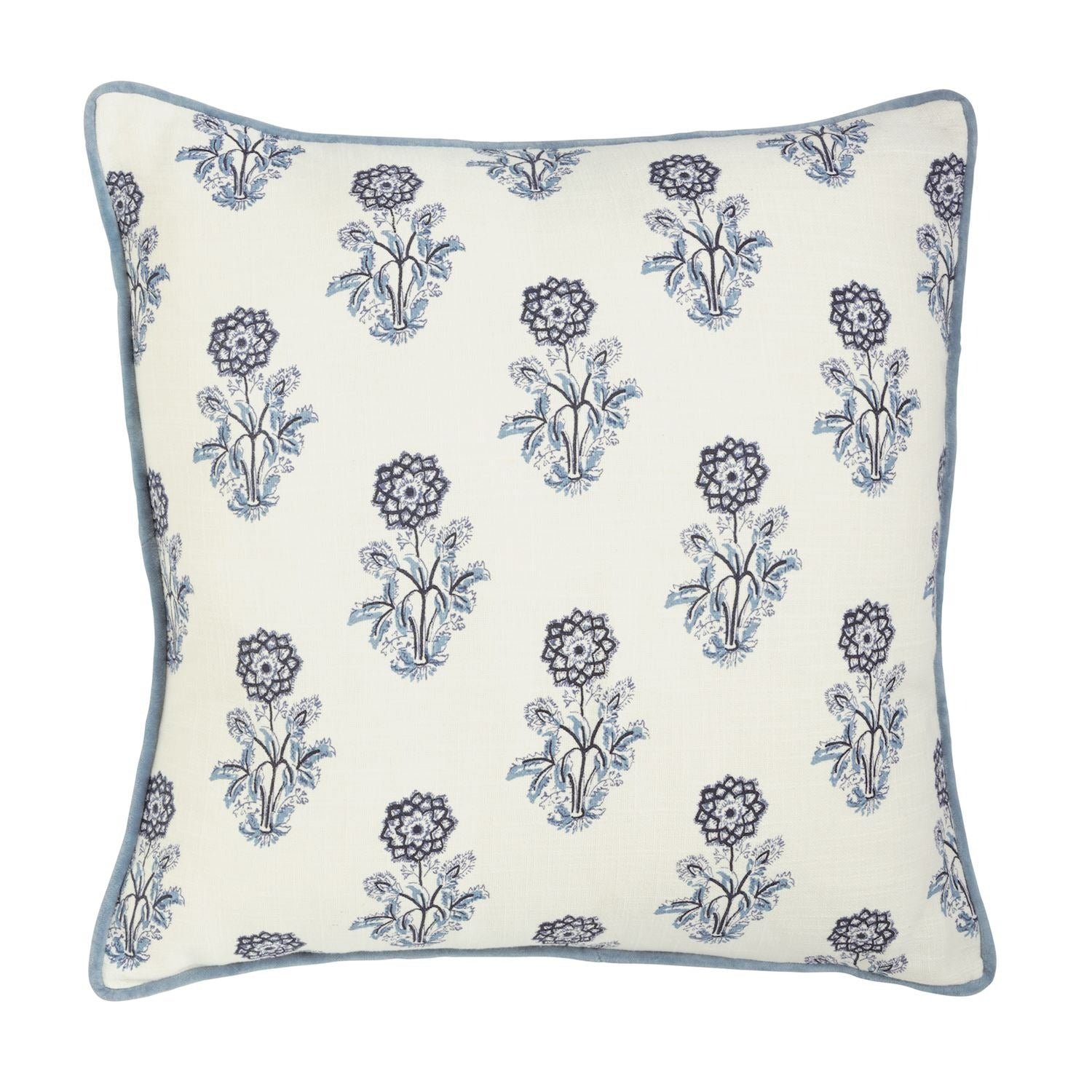 Mudpie | Large Scale Block Print Pillow