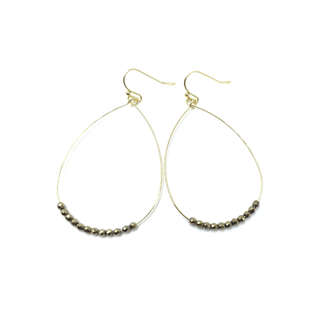 Erin Gray | Aster Earring in Pyrite