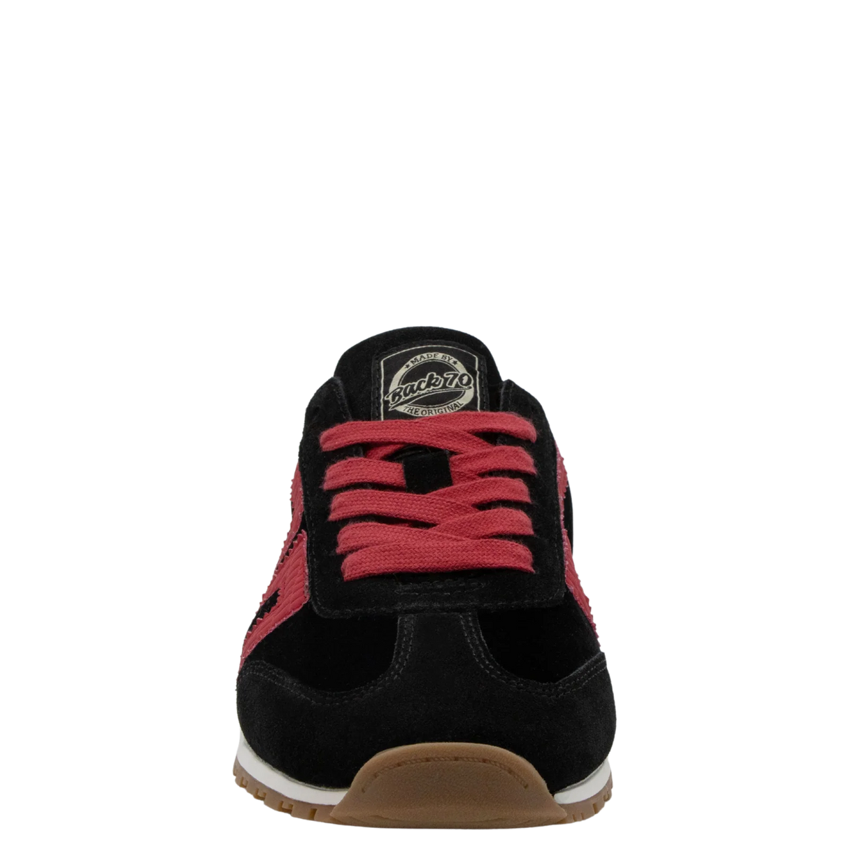Back 70 | Venice W26 Sneakers in Velvet Black Red