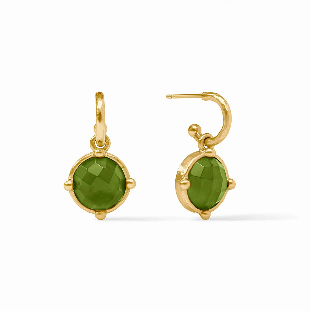 Julie Vos | Honeybee Hoop & Charm Earring- Gold