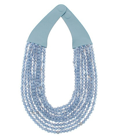 Madison's Exclusive | Multi Strand Beaded Necklace
