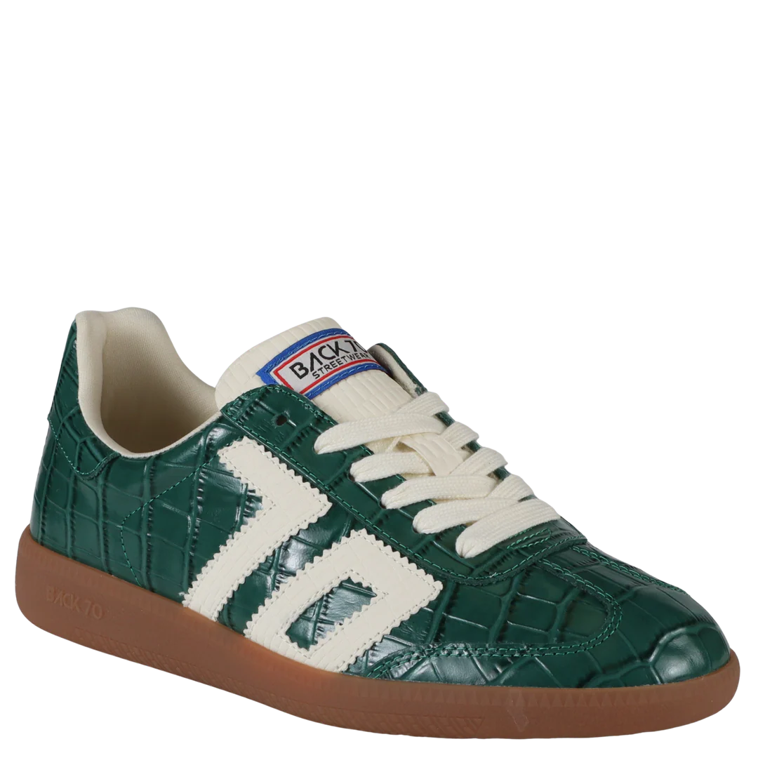 Back 70 | Cloud K Sneakers in Green Milk