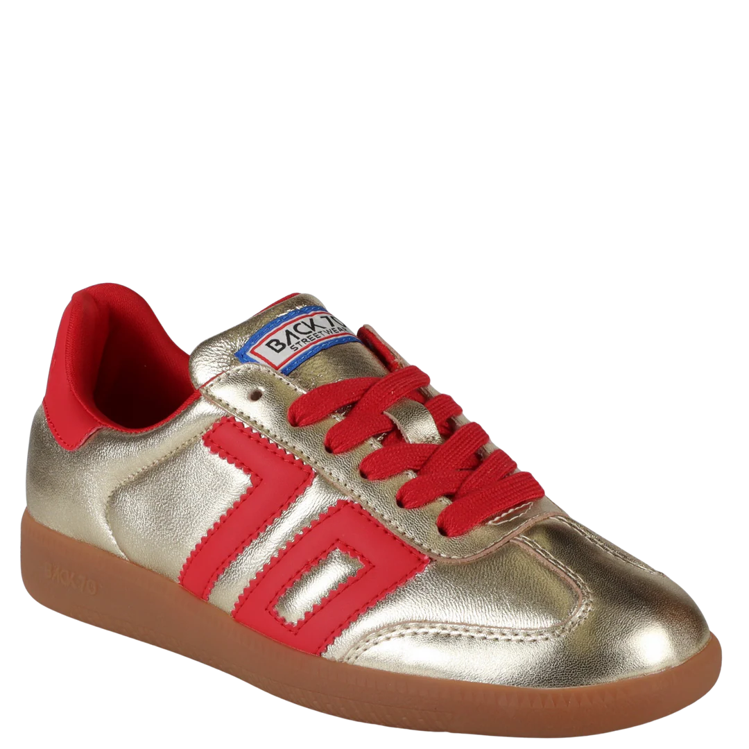 Back 70 | Cloud NM Sneakers in Gold Red