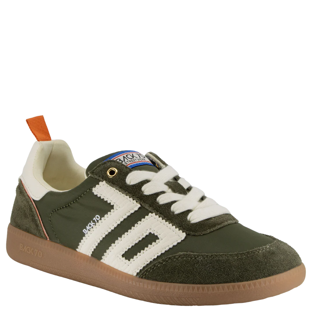 Back 70 | Ghost N Sneakers in Olive Orange Milk