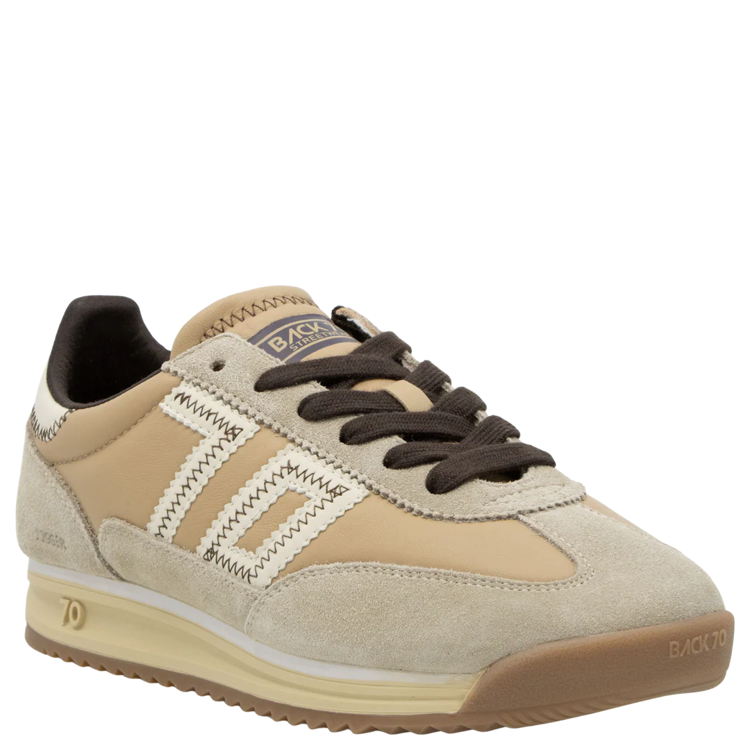 Back 70 | Jogger Z Sneakers in Beige Milk Coffee