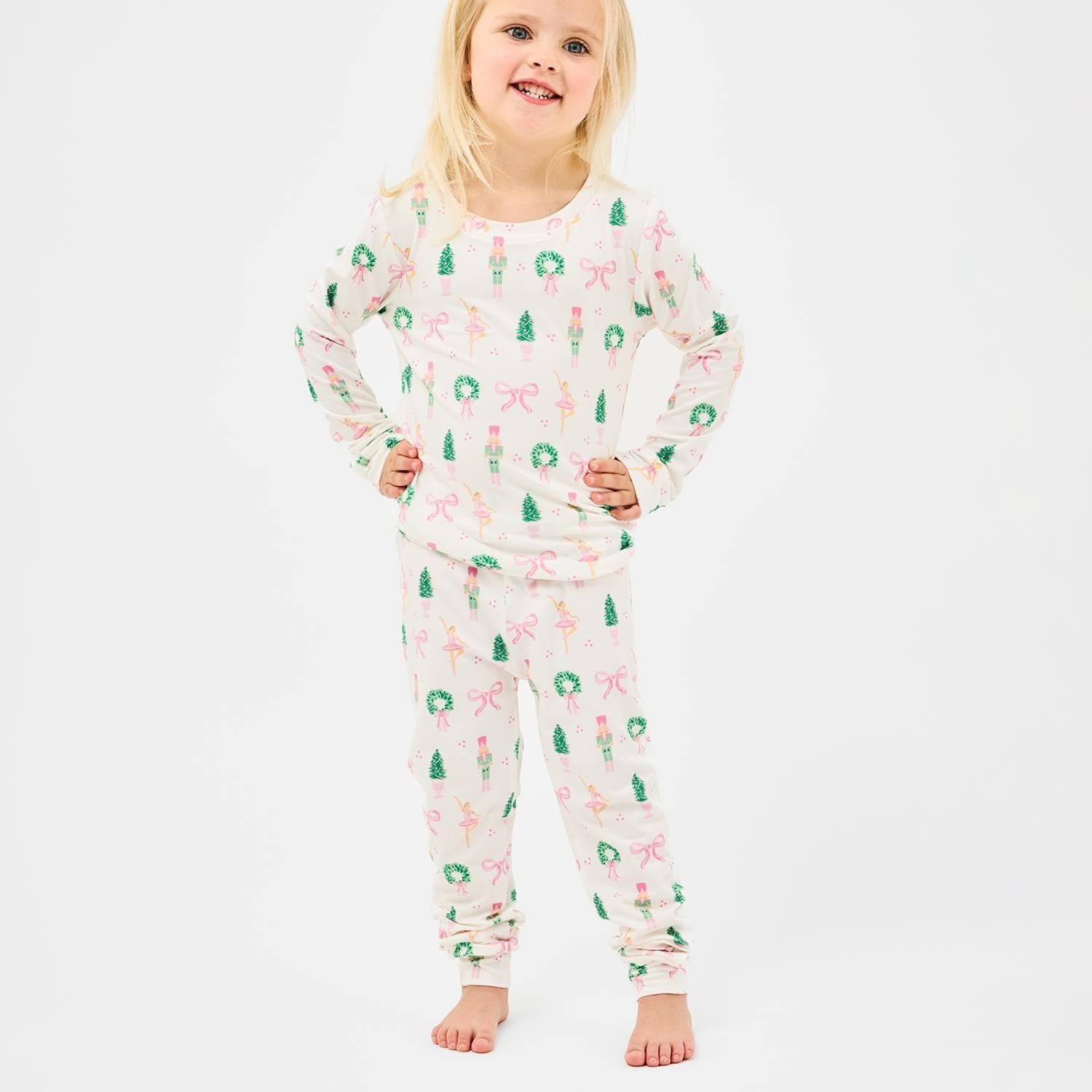 Mary Square | Toddler Pajama Set- Sugar Plum Dreams
