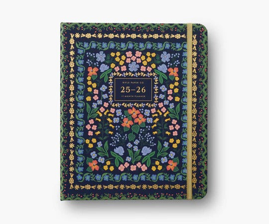 Rifle Paper Co. | 2025-2026 Wildwood 17-Month Academic Covered Spiral Planner