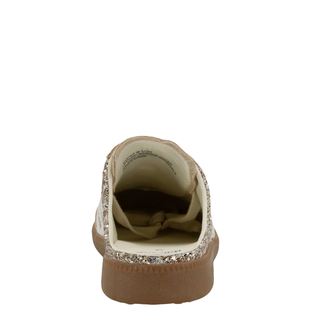 Back70 | EASTER in GLITTER GOLD Backless Sneakers