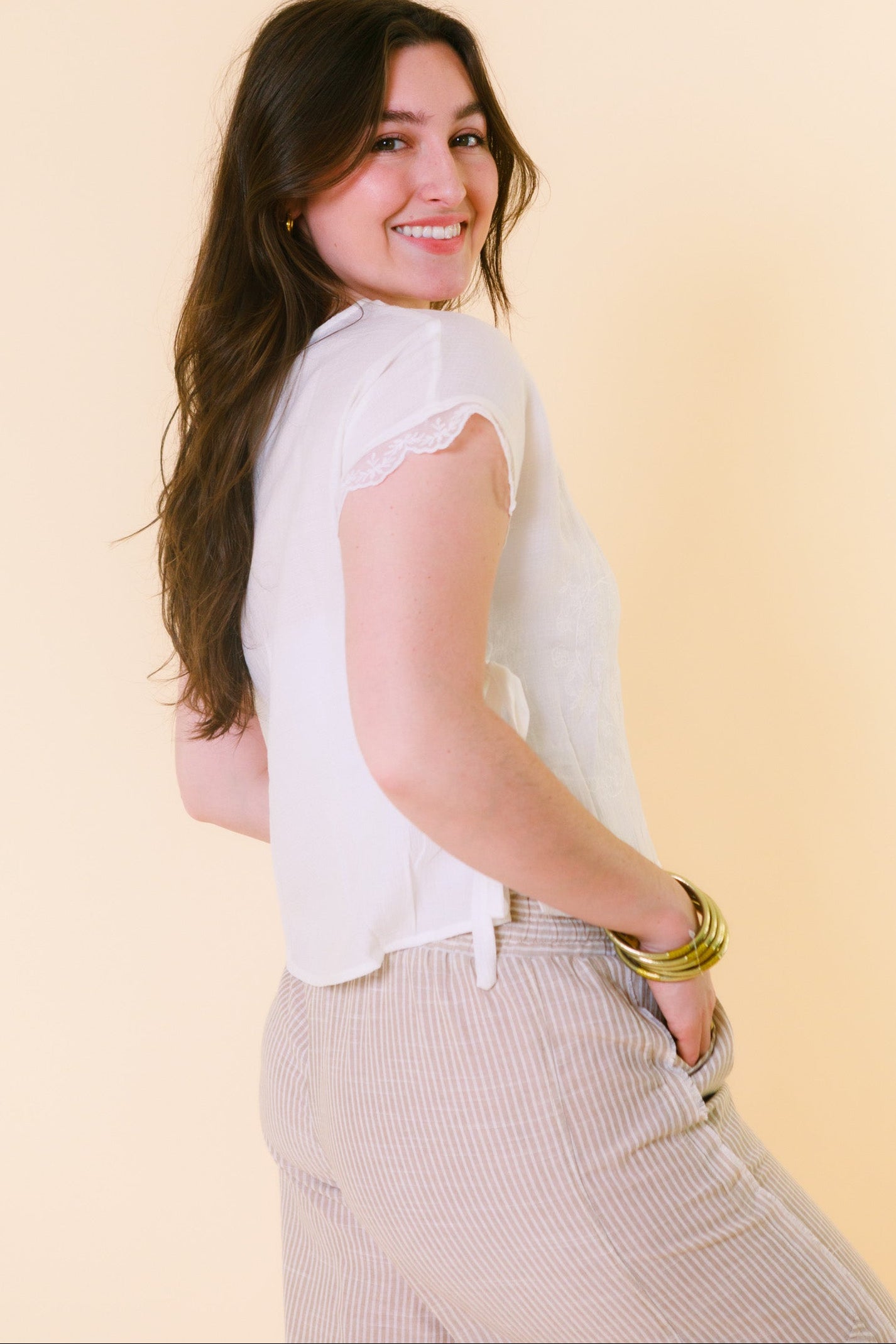 The Maison Lace Top