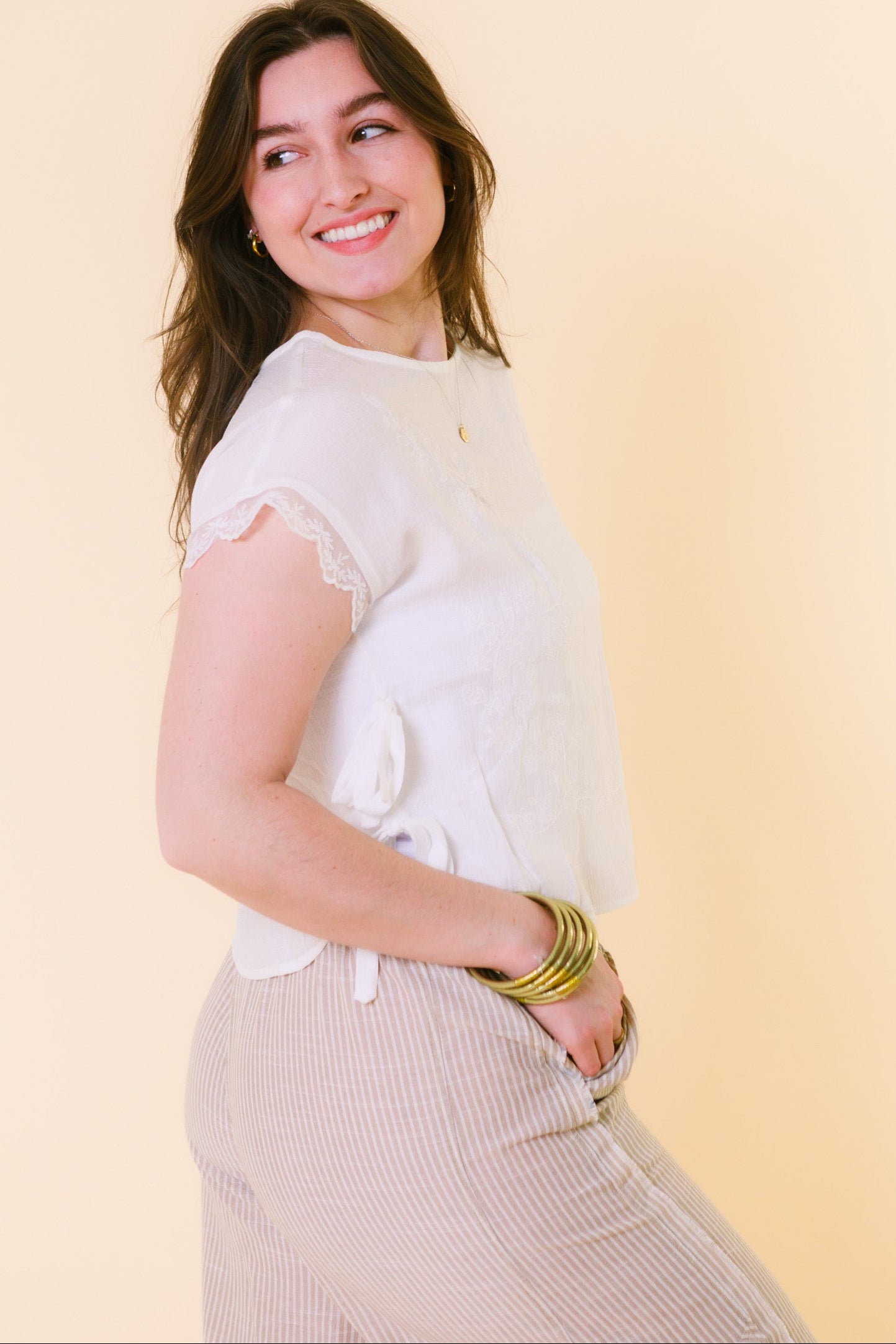 The Maison Lace Top