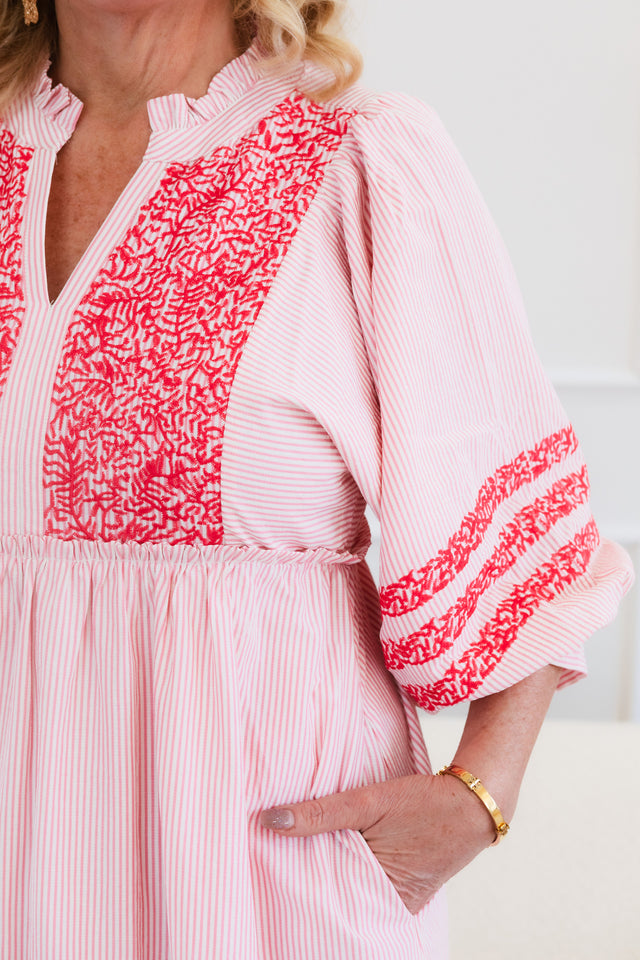 The Weekend Wow Floral Midi Dress