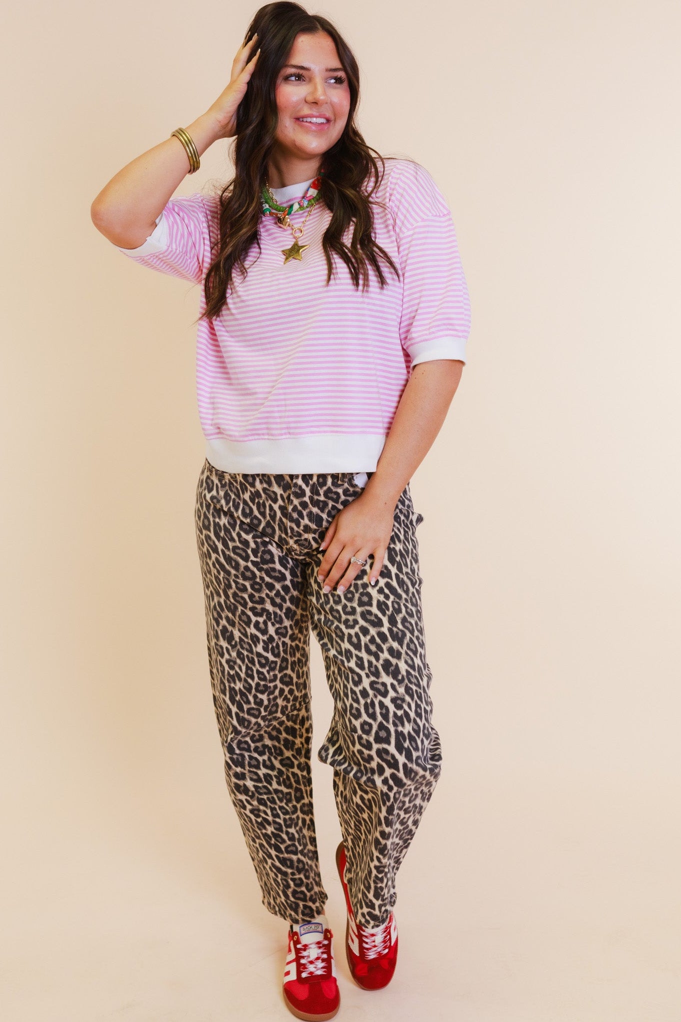 The Color Pop Stripe Top