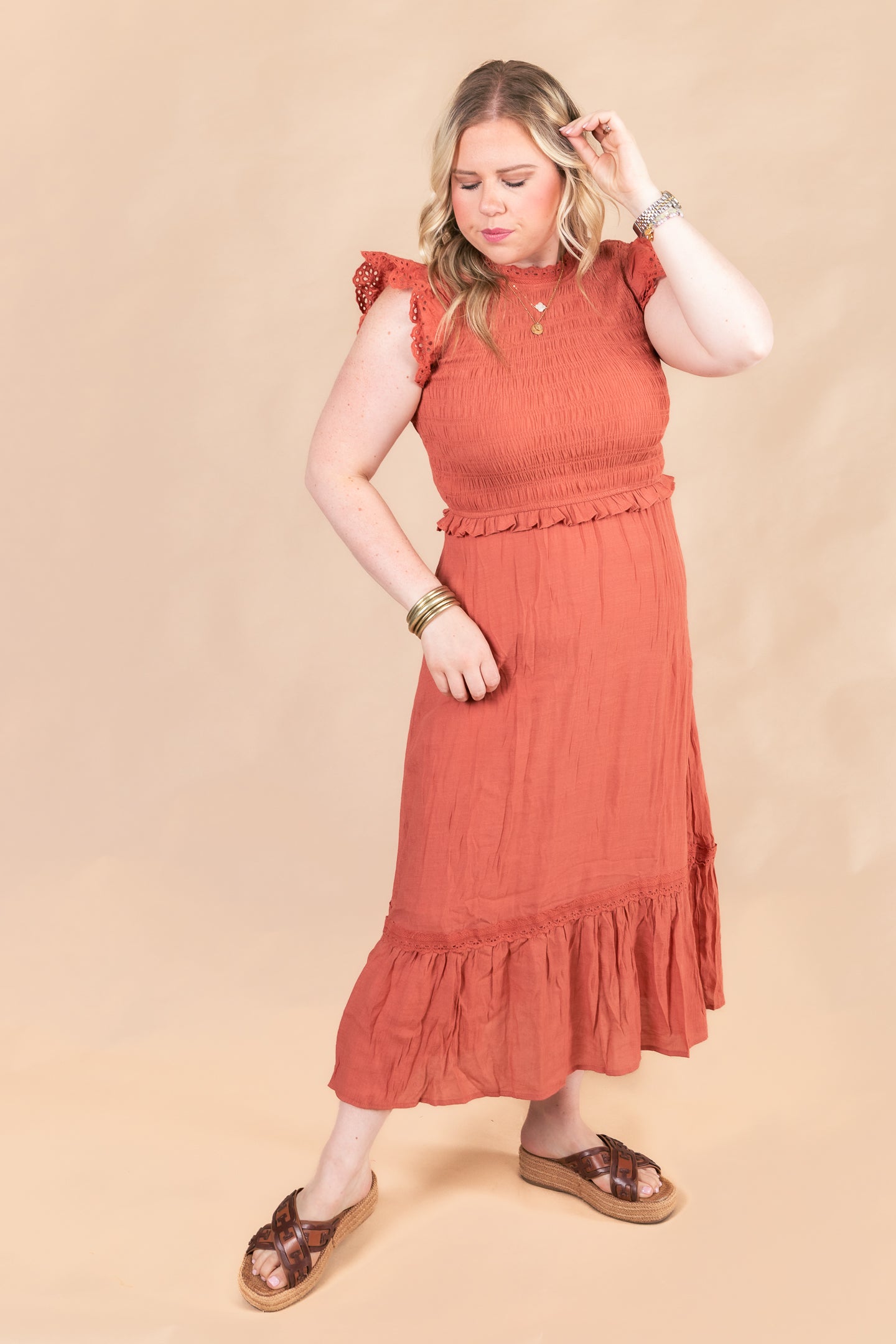 The Elara Midi Dress