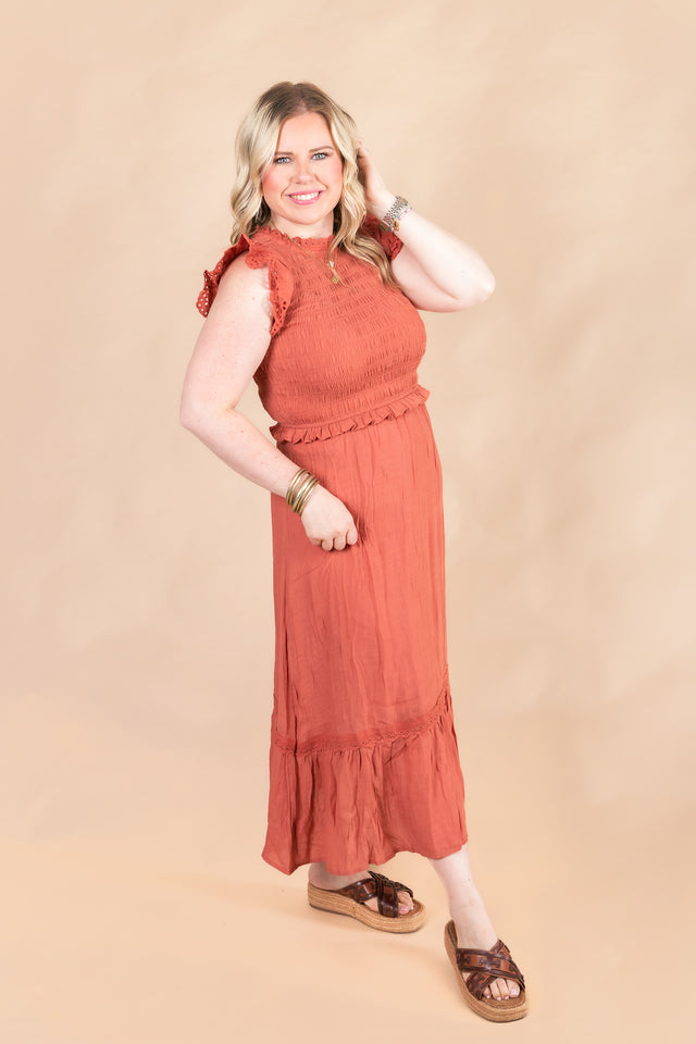 The Elara Midi Dress