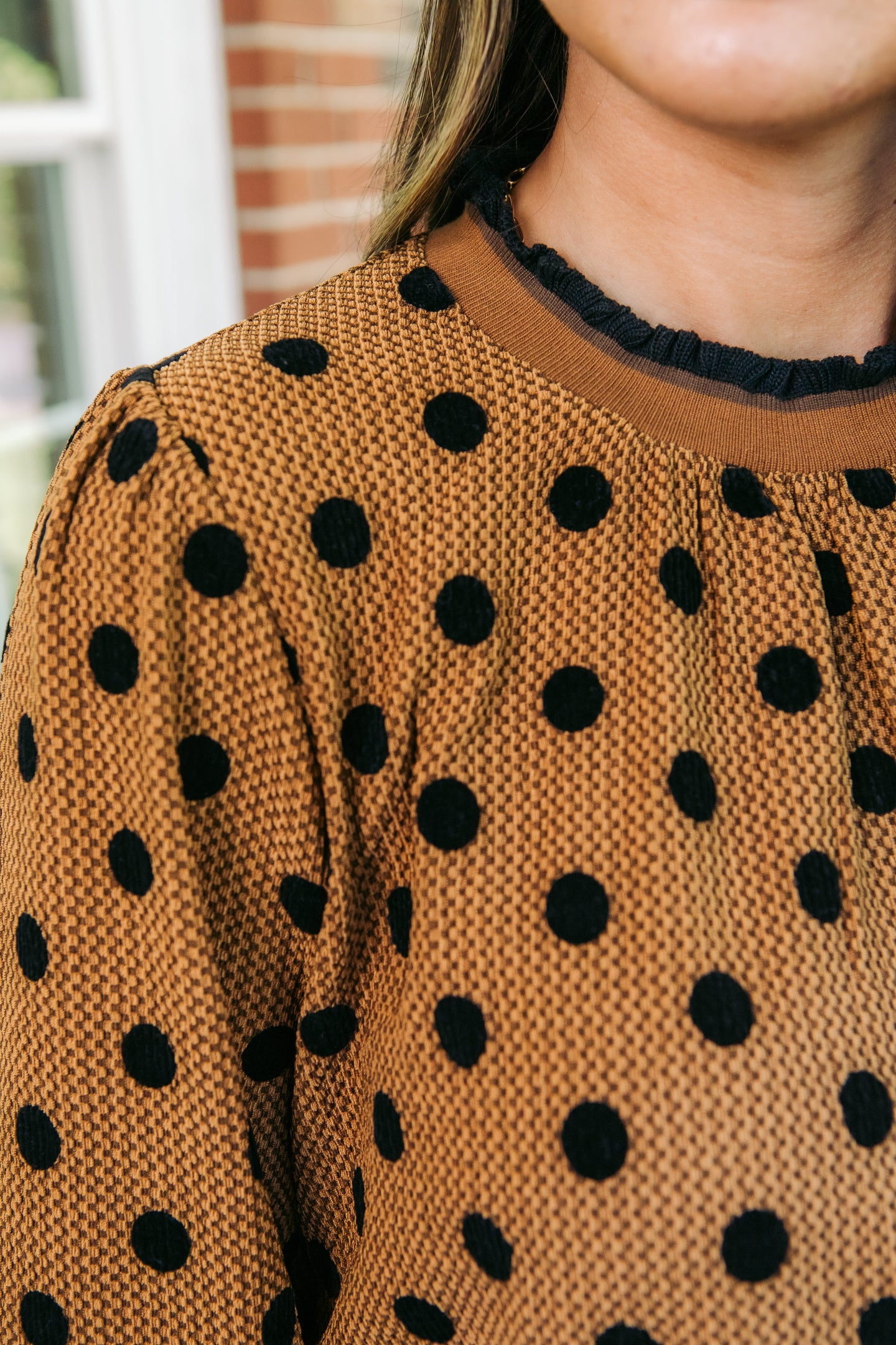 The Spotted Spice Blouse