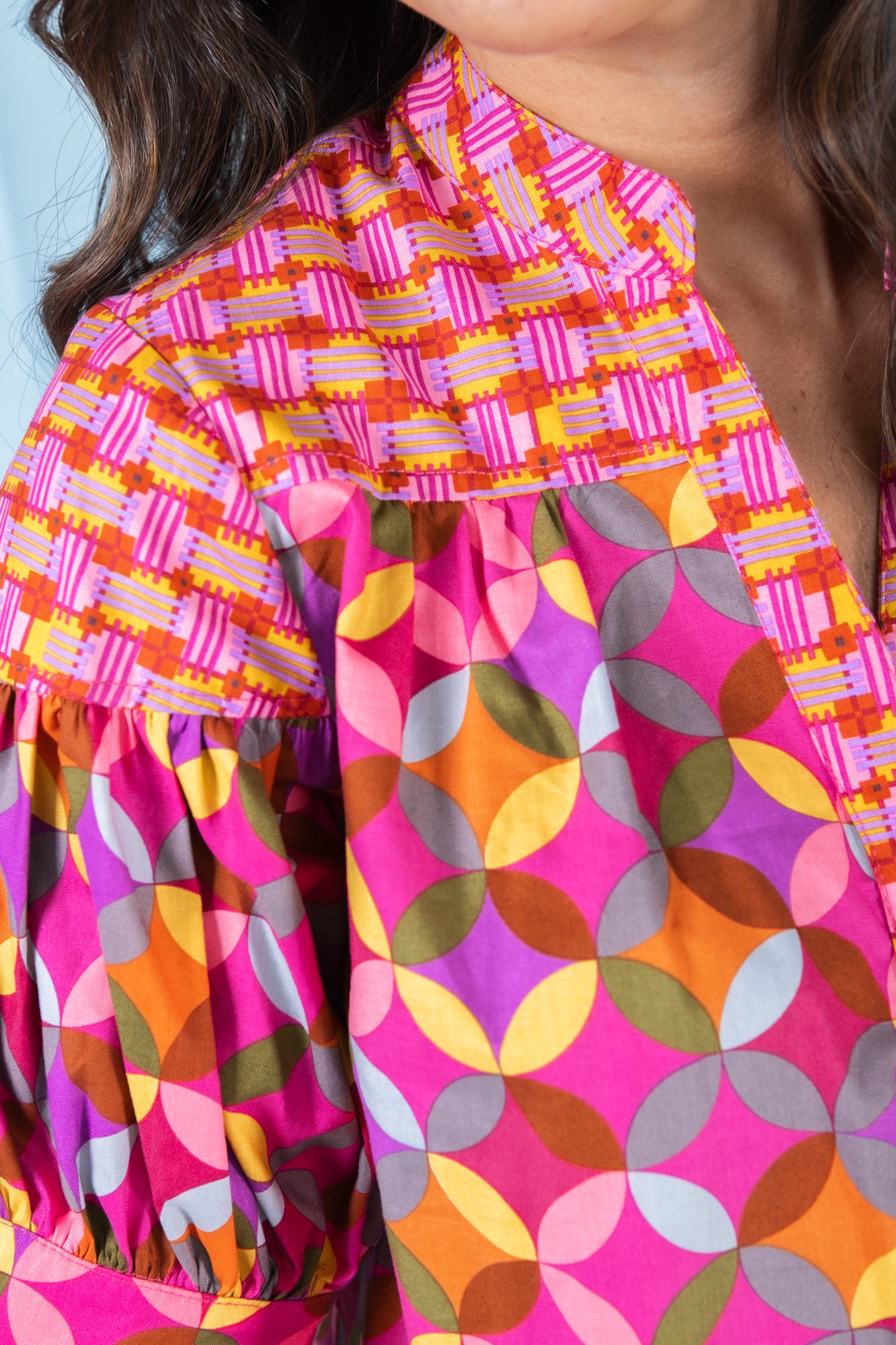 Ivy Jane | Geo Mix Popover Top